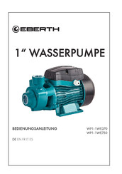 EBERTH WP1-1WE370 Operation Manual