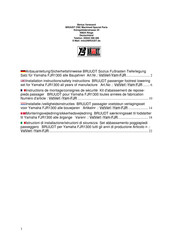 BRUUDT VstVerl-Yam-FJR Installation Instructions Manual