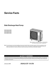 Trane A5HL5048A1000A Service Facts