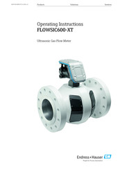 Endress+Hauser FLOWSIC600-XT Operating Instructions Manual