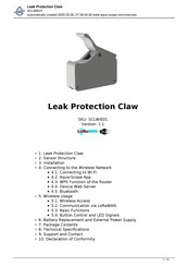 Aqua-Scope Leak Protection Claw Manual
