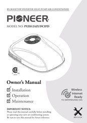 Pioneer PYZ012AZUDCIPD Owner's Manual