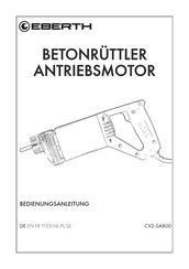 EBERTH CV2-SA800 Operating Instructions Manual