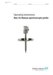 Endress+Hauser Rxn-41 Operating Instructions Manual