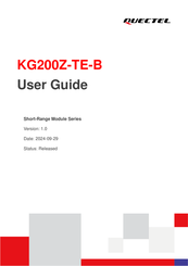 Quectel Short-Range Module Series User Manual