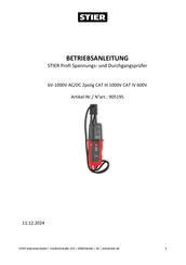 STIER 905195 Manual