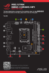 Asus ROG STRIX B860-I GAMING WIFI Quick Start Manual