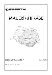 EBERTH WS1-EL1700 User Manual