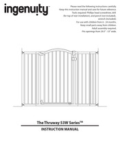 ingenuity The Thruway 53W Series Instruction Manual