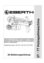 EBERTH LS2-7T52S Operating Instructions Manual