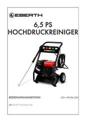 EBERTH GG1-HR196-200 Operating Instructions Manual