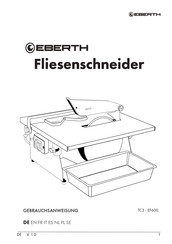 EBERTH TC3-EF600 Instructions For Use Manual