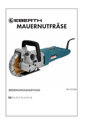 EBERTH HB1-EL2500 Operating Instructions Manual
