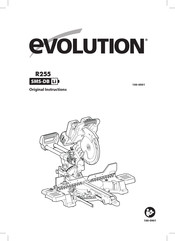 Evolution R255 SMS-DB Li Original Instructions Manual