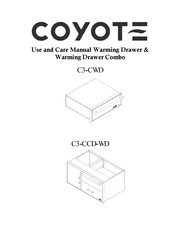 Coyote C3-CCD-WD Use And Care Manual
