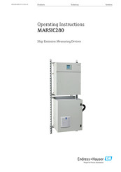 Endress+Hauser MARSIC280 Operating Instructions Manual