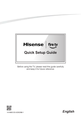 Hisense 100QD6QFM Quick Setup Manual