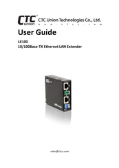 CTC Union LX100 User Manual