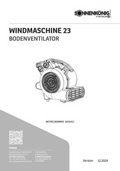 Sonnenkonig 10540411 Manual