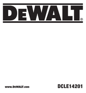 DeWalt DCLE14201 Manual