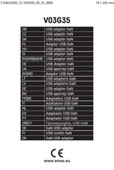 Emos V03G35 Manual
