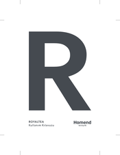 Homend ROYALTEA 1756H User Manual