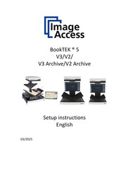 Image Access BookTEK 5 V2 Archive Setup Instructions