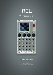 ACL WT-QUAD LFO User Manual