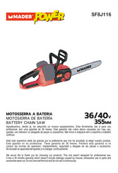 MADER POWER SF8L116 Manual