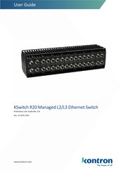 Kontron KSwitch R20 User Manual