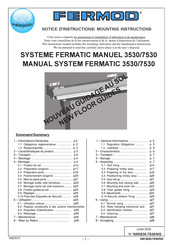 FERMOD FERMATIC 3530 Mounting Instructions