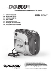 PEDROLLO DG BLU 5 Instructions For Use Manual