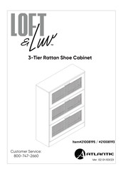 Atlantic LOFT&Luv 21008193 Assembly Instructions Manual