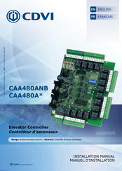 CDVI CAA480A Series Installation Manual