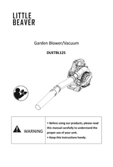LITTLE BEAVER DUETBL125 Original Instructions Manual