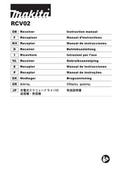 Makita RCV02 Instruction Manual