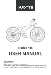DUOTTS N26 User Manual