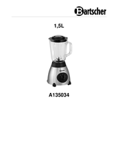 Bartscher A135034 Manual