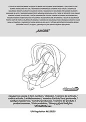 Chipolino AMORE STKAM02 Series Instructions For Use Manual