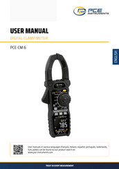 PCE Instruments PCE-CM 6 User Manual