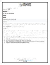 Playlearn SI306Z Assembly Instructions Manual
