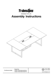 Tribesigns LITTLE TREE HOGA-XK00743 Assembly Instructions Manual