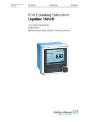 Endress+Hauser Liquiline CM42B Brief Operating Instructions