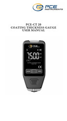 PCE Instruments PCE-CT 20 User Manual