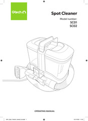 Gtech SC01 Operating Manual