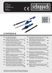Scheppach C-PHTS410-X Translation Of The Original Operating Instructions