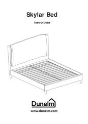 Dunelm Skylar Bed Instructions Manual