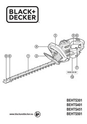 Black & Decker BEHTS451 Original Instructions Manual