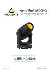 ProLights Astra Profile900HQ User Manual