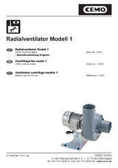 CEMO 1 Operating Instructions Manual